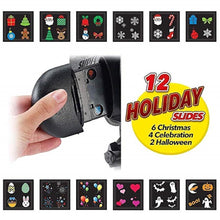 Christmas Halloween Home Decoration Projector Lights (12 Patterns)