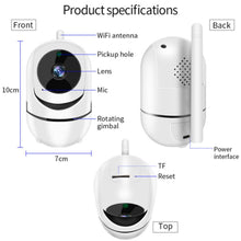 3MP Baby Monitor Indoor Wifi PTZ IP Camera Wireless Auto Tracking Night Vision P2P Home Security Surveillance IP Cameras