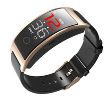 New CK11C Smart Bracelet Color Screen Display Big Size Alloy Case Blood Pressure Smart Watch