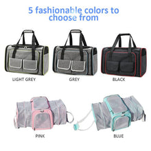 Hot selling Premium Luxury Custom Large Pet Grid Backpack Carrier Cat Backpack Carrier With Safety Straps For Small Cat Dog