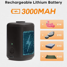 Outdoor Mini Air Pump For Mattress Mat Camping Portable Electric Inflator USB Charging Pillow Swimming Ring Inflatable Boat