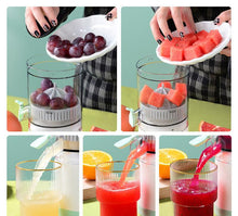 Electric Mini Fast Juicing Cup Blades Usb Rechargeable Blender Portable Fresh Fruit Juicer Cup