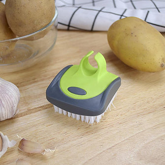 Wholesale Silicone Fruit and Vegetable Cleaning Brush Home Kitchen Multifunctional Silicone Brush Cleaning Brush