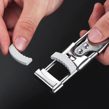 Stainless Steel Silvery Multi-function Non-slip Corkscrew Polished Can Jar Bottle Opener