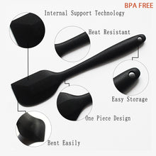 6/7/8 Pcs Spatula Sets BPA Free Silicone Scrapers Spoon Non-Stick Silica Cake BBQ Heat Resistant Cooking Utensils Baking Tools