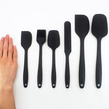 6/7/8 Pcs Spatula Sets BPA Free Silicone Scrapers Spoon Non-Stick Silica Cake BBQ Heat Resistant Cooking Utensils Baking Tools
