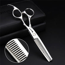 6 inch scissors Japan Professional hairdressing scissors Barber Scissors Set Hair Cutting Shears hairdressers clippers Free logo