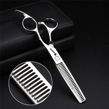 6 inch scissors Japan Professional hairdressing scissors Barber Scissors Set Hair Cutting Shears hairdressers clippers Free logo