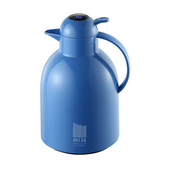 Creative Thermal coffee carafe 2200ml vacuum flasks Double Walled colorful water kettle for home and hotel with temperature disp