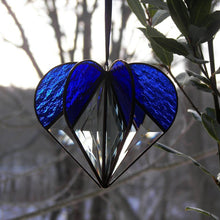 💙Stained Glass Dimensional Heart Decoration💎