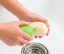 Hot New Design Plastic Handle Fruit veggie cleaning brush