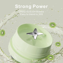 Portable Blender 400ML Wireless Rechargeable USB Juicer Cup Fruit Mixer Smoothie Juicer Blender