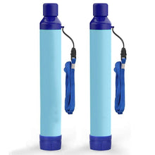 Personal Water Filter Straw Portable Water Purifier with 1500L 4-Stage Filtration System Survival Gear for Outdoor Camping