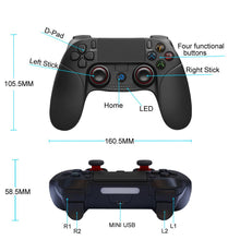Android Apple Wireless BT Gamepad with mobile phone bracket + support for V3 game touch point mapping