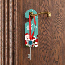 Christmas Santa's Magic Key Hanging Christmas Tree Ornaments Keychain