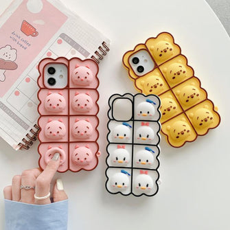Lovely Duck Phone Case for IPhone 7/7plus/8/8P/X/XS/XR/XS Max/11/11 Pro/11 Pro Max/12/12pro/12mini/12pro Max
