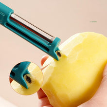 FF432 Fruits Vegetables Cleaning Brush Multifunction Carrot Potatoes Apple Peelers Kitchen Vegetable Peeler
