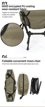 Foldable Chair Camping Beach Moon Chairs Low MOQ Portable Outdoor Used Fishing Simple Folding Chair