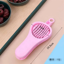 Plastic Fruit Gadget For Kitchen Accessories Multifunctional Red Jujube Core Sheller Wholesale Strawberry Egg Slicer