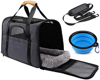 Eco friendly fashion comfortable pet bag portable outdoor travel pet carrier bag
