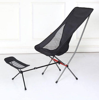 adjustable folding camping chair for hiking folding camping chair parts camping chair with foot rest