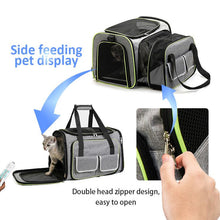 Hot selling Premium Luxury Custom Large Pet Grid Backpack Carrier Cat Backpack Carrier With Safety Straps For Small Cat Dog