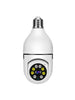1080P Wireless WiFi Light Bulb Security Camera Smart Home Security Cameras Night Vision Motion Detection Indoor Security Camera