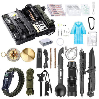 Camp Equipment Earthquake Typhoon Flood Hiking Gear Self Survival Kit