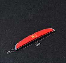 All Car Logo Protector Anti-rub Rubber Strips Avoid Bumps Collision Impact Protect Door Edge Guard Bumper Sticker