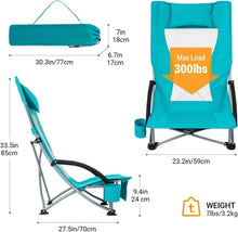 camping folding beach outdoor chair