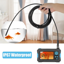 HD 1080P Endoscope Videoscope With Display Borescope Camera Inspection USB Endoscope