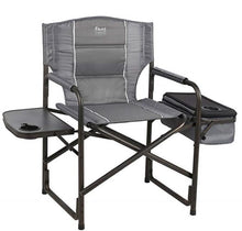 Adjustable Outdoor Camping Polyester Fabric folding grey director's Chair