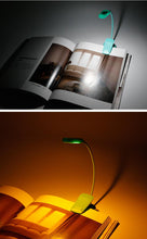 9 LED Reading Light Eye Care Lamp with 9-Level Warm Cool White Daylight Clip On Book Light for Bed Kids