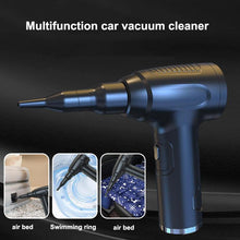 New arrival 2 in 1 multifunction rechargeable car air blower duster vacuum cleaner