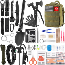 Outdoor mountaineering expedition First aid tactics pack survival tool combination set multifunctional wilderness survival SOS supplies