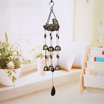 Bird Bell Wind Chimes Bird's Nest Wind Chimes Practical Home Room Product Accessories Home Room Product Accessories Home Decor
