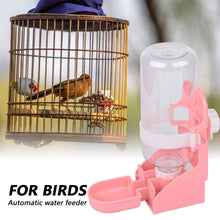Cage Hanging Parrot Bird Watering Dispenser Device Automatic Feeding Bottle Pigeon Quail Plastic Feeder Drinker Bowl Container
