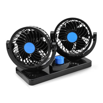 Car Air Circulator Fan 12V Electric 360 Degree Rotatable 2 Speed Auto Cooling for SUV Boat Auto Vehicles Electrical Appliances