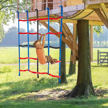Climbing Net Polyester Climbing Cargo Net Rope Ladder for Kids Outdoor Treehouse GYM Playground Obstacle Course Training Net