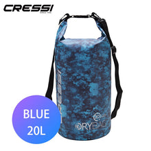Cressi HUNTER Diving Dry Bags Diving Equipment Bag Big Volume Waterproof Bag for Snorkeling Dive 10L 20L Easy Carry