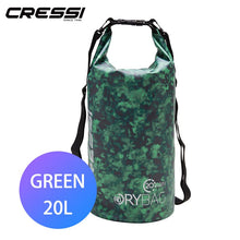 Cressi HUNTER Diving Dry Bags Diving Equipment Bag Big Volume Waterproof Bag for Snorkeling Dive 10L 20L Easy Carry