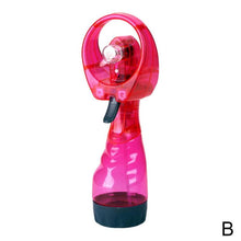 Mini Water Spray Fan Handheld Portable Cooling Humidifier Misting Air Conditioner Desktop Cooling H4P6