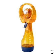 Mini Water Spray Fan Handheld Portable Cooling Humidifier Misting Air Conditioner Desktop Cooling H4P6
