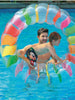 100*65*60cm Colorful Giant Inflatable Water Roller Pool Float Toy for Kids Children Crawling Toys