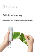 Weego Hot Sale Pet Poop Bag Holder Built-in LED Flashlight For night pet outdoor travel Dog Poop Bag Dispenser