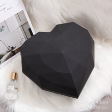 Diamond Flower Gift Box Creative Acrylic Heart-Shaped Transparent Bouquet Souvenir christmas party favors cookie candy Wedding