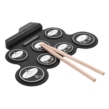 Drum Electronic Drum Set Compact Size USB Roll-Up