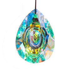Vnsport ila  Hanging Crystals Prism Suncatcher For Windows Decoration 89mm AB Chandelier Parts DIY Home Wedding Decor Accessories Craft