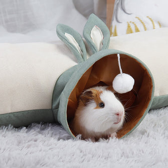 Hamster Tunnel Collapsible Hedgehog Toy Small Animals Tube For Guinea Pigs Totoro Pet Tunnel Hamster Accessory &#1082;&#1083;&#1077;&#1090;&#1082;&#1072; &#1076;&#1083;&#1103; &#1093;&#1086;&#1084;&#1103;&#1082;&#1072;
