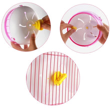 Hamster Wheel Silent Rotary Runner Plastic Wheel For Golden Bear Hedgehog Sport Fitness Small Pet Toy Hamster Cage Accessories